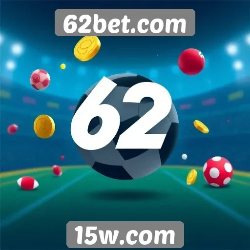 Variedade de jogos disponíveis em 62bet.com